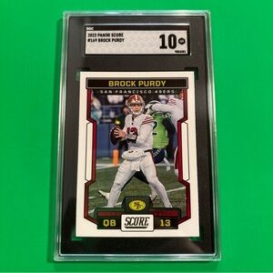 2023 Panini Score #169 Brock Purdy San Francisco 49ers SGC 10!!
